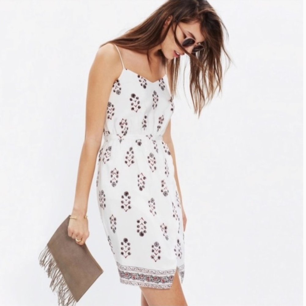 Madewell Silk Sandstar Dress Size 00